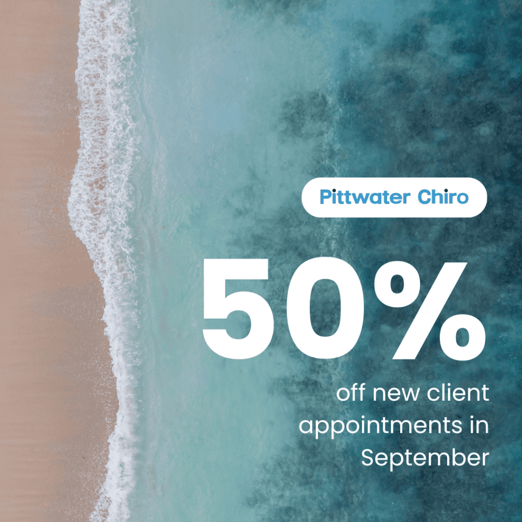 Pittwater Chiro 50% off appointments